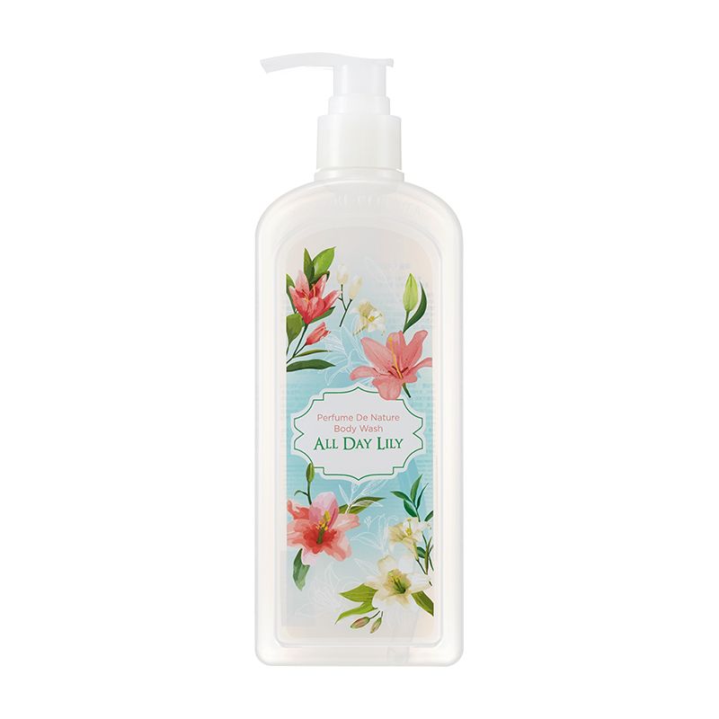 PERFUME DE NATURE BODY WASH ALL DAY LILY