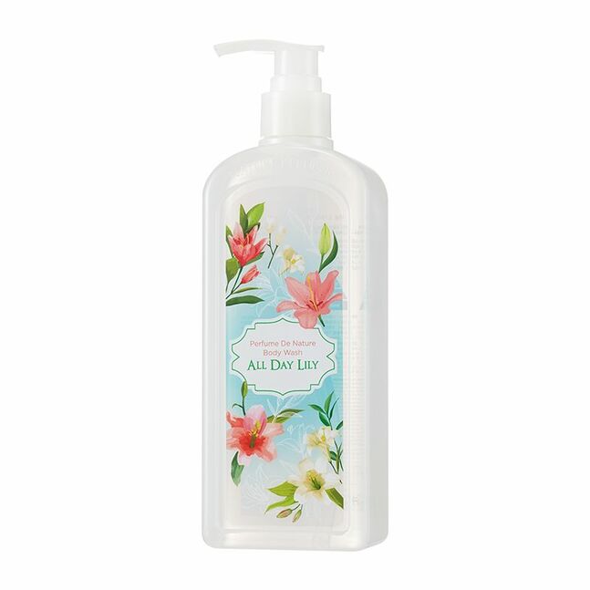 PERFUME DE NATURE BODY WASH ALL DAY LILY