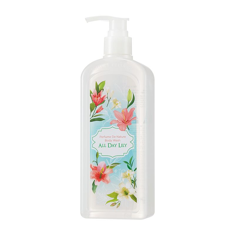 PERFUME DE NATURE BODY WASH ALL DAY LILY