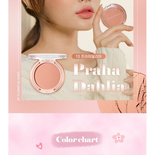 BY FLOWER BLUSHER 13 PRAHA DAHLIA