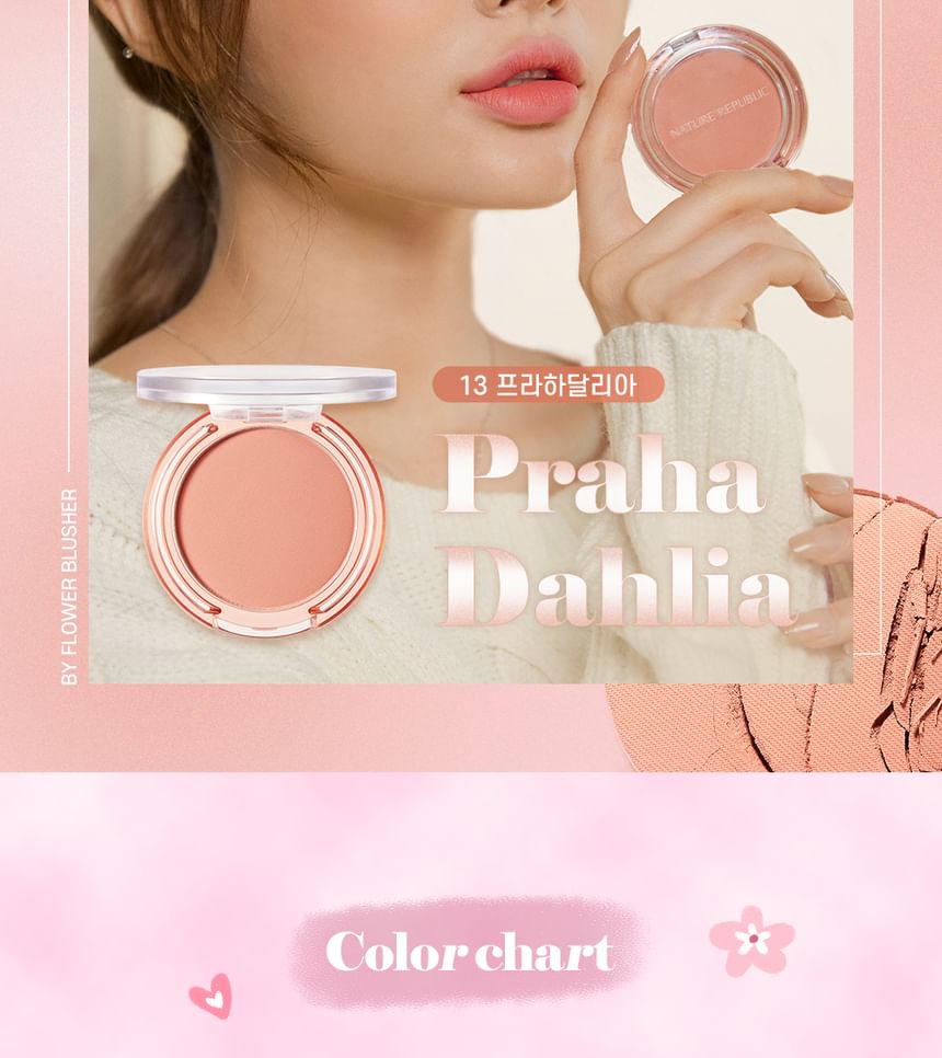 BY FLOWER BLUSHER 13 PRAHA DAHLIA