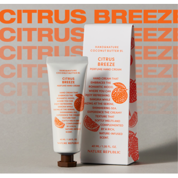 HAND & NATURE CITRUS BREEZE PERFUME HAND CREAM