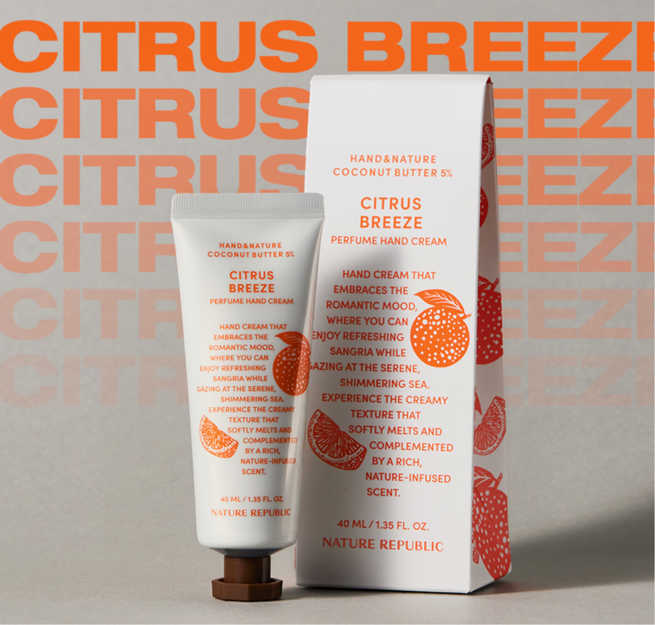 HAND & NATURE CITRUS BREEZE PERFUME HAND CREAM