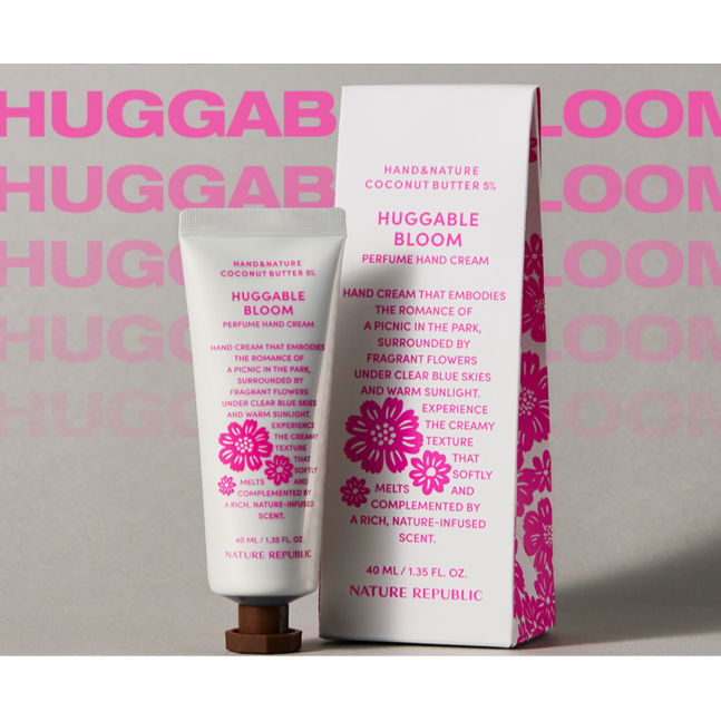 HAND & NATURE HUGGABLE BLOOM PERFUME HAND CREAM