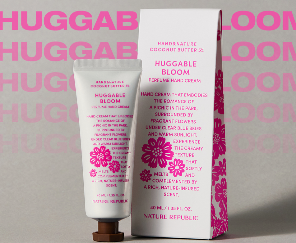 HAND & NATURE HUGGABLE BLOOM PERFUME HAND CREAM
