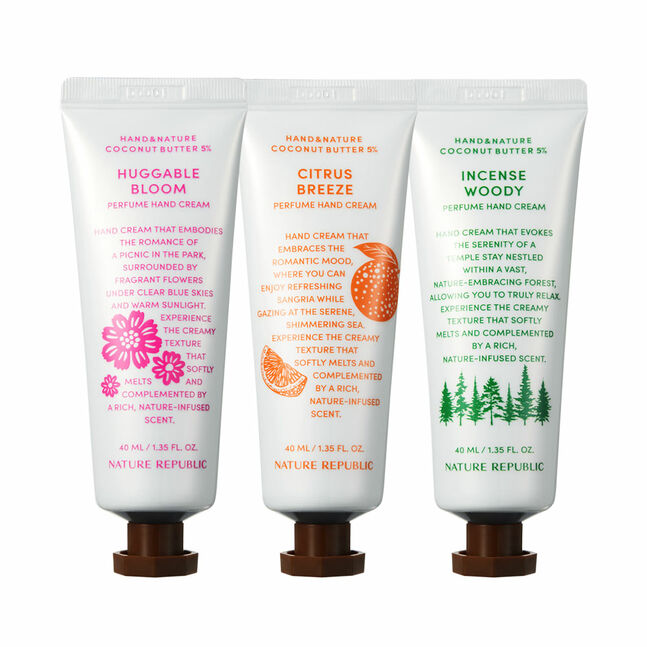 HAND & NATURE HUGGABLE BLOOM PERFUME HAND CREAM