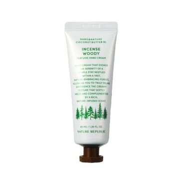 HAND & NATURE INCENSE WOODY PERFUME HAND CREAM