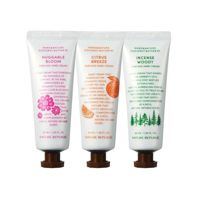 HAND & NATURE INCENSE WOODY PERFUME HAND CREAM