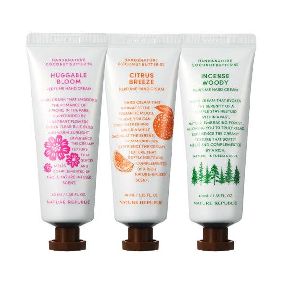 HAND & NATURE INCENSE WOODY PERFUME HAND CREAM