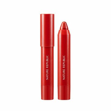 BY FLOWER ECO CRAYON LIP VELVET 04 CHILLI RED