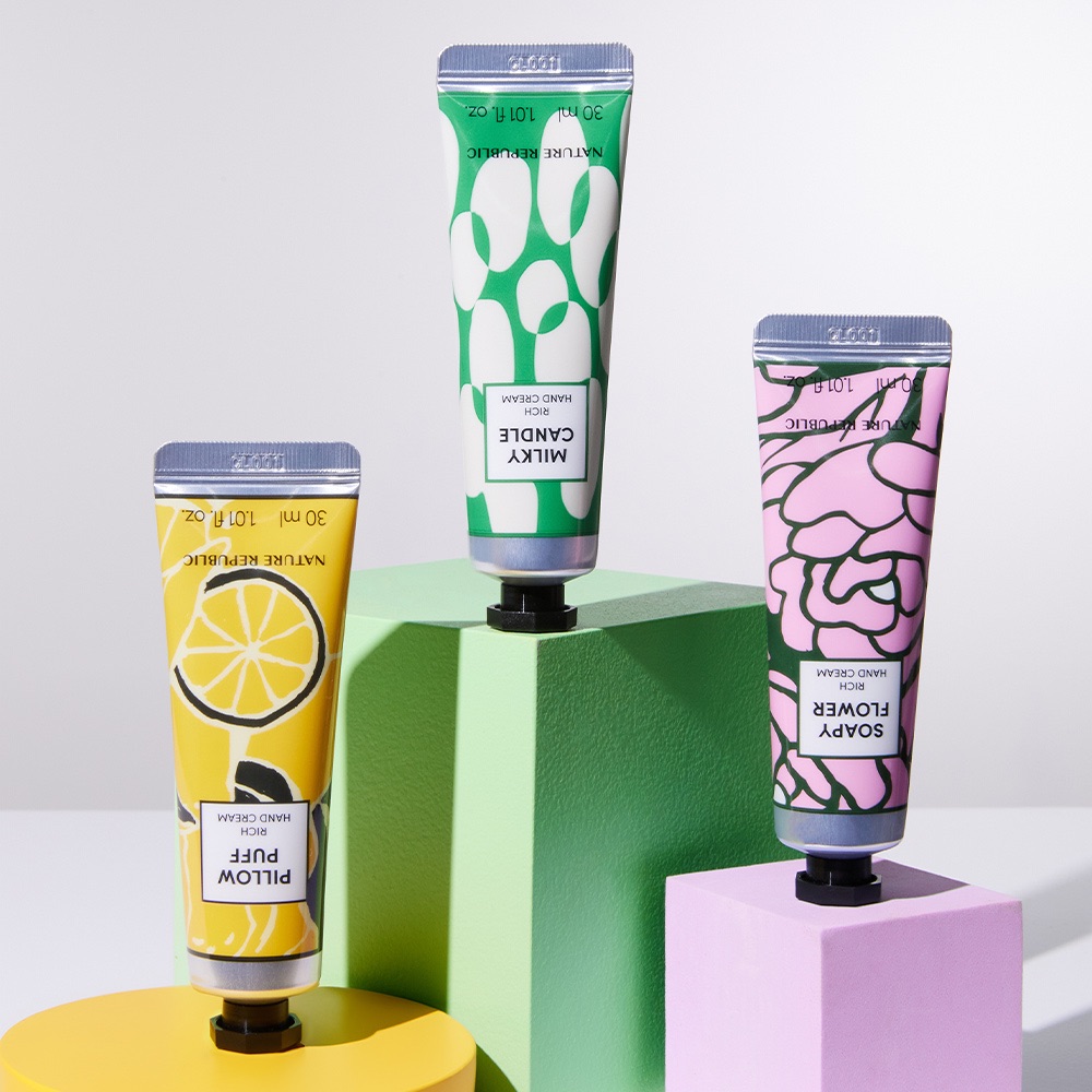 HAND & NATURE SOAPY FLOWER RICH HAND CREAM