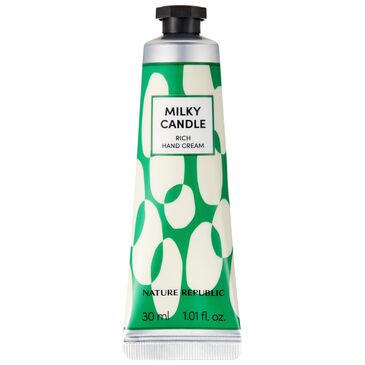 HAND & NATURE MILKY CANDLE RICH HAND CREAM