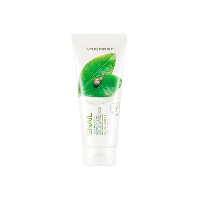 FRESH HERB cleansing foam snail foam cleanser Эмгэн хумстай цэвэрлэгч хөөс