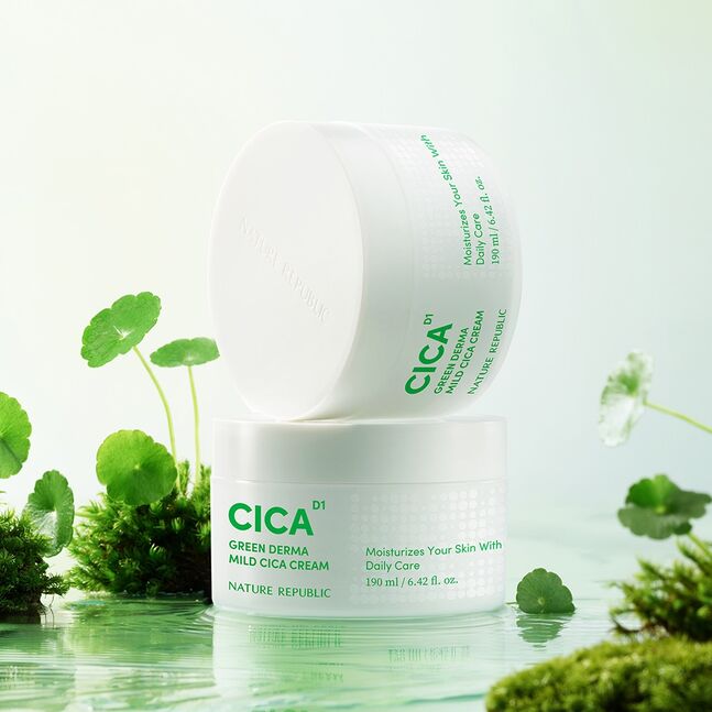 GREEN DERMA Cica | Зөөлөн тос эмзэг арьсанд