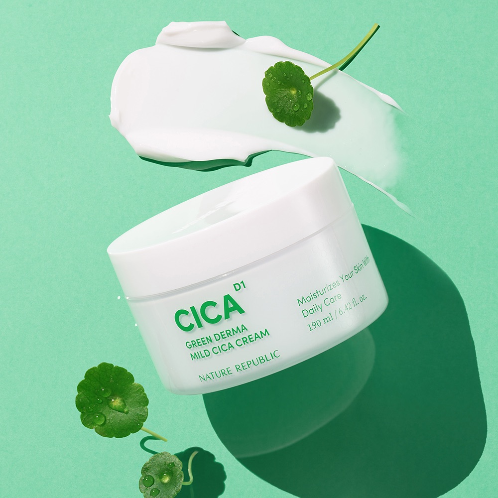 GREEN DERMA Cica | Зөөлөн тос эмзэг арьсанд