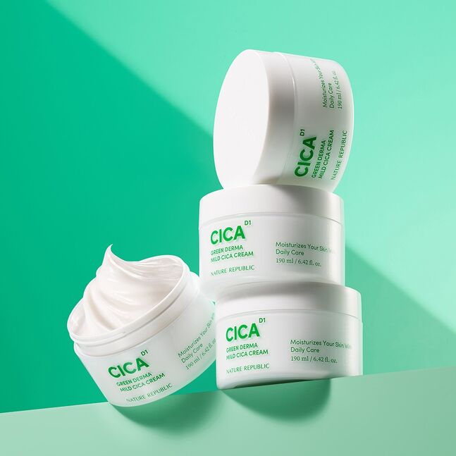 GREEN DERMA Cica | Зөөлөн тос эмзэг арьсанд