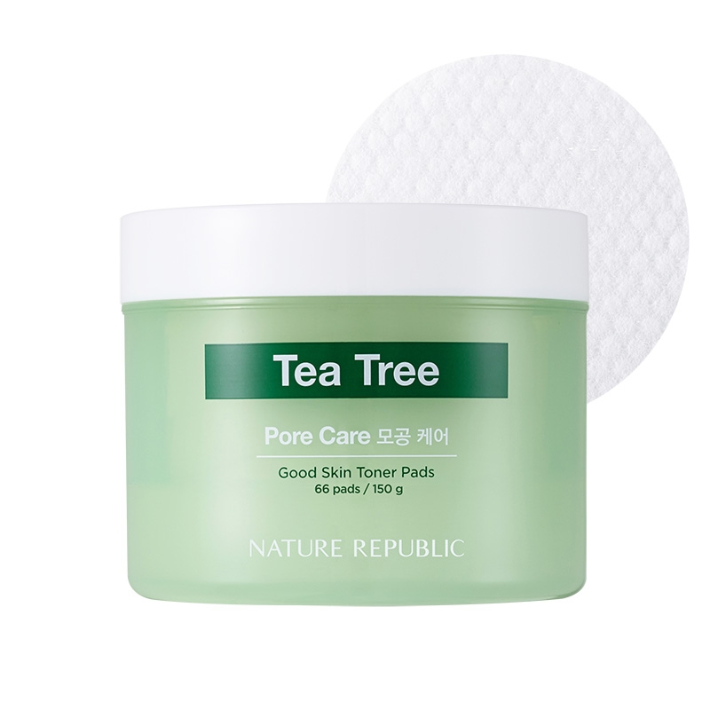 GOOD SKIN TEA TREE AMPOULE TONER PAD