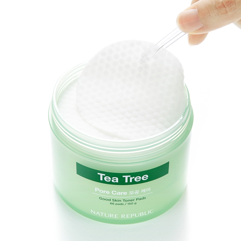GOOD SKIN TEA TREE AMPOULE TONER PAD
