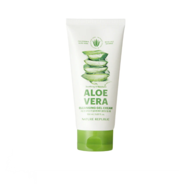 SOOTHING & MOISTURE ALOE VERA CLEANSING GEL CREAM