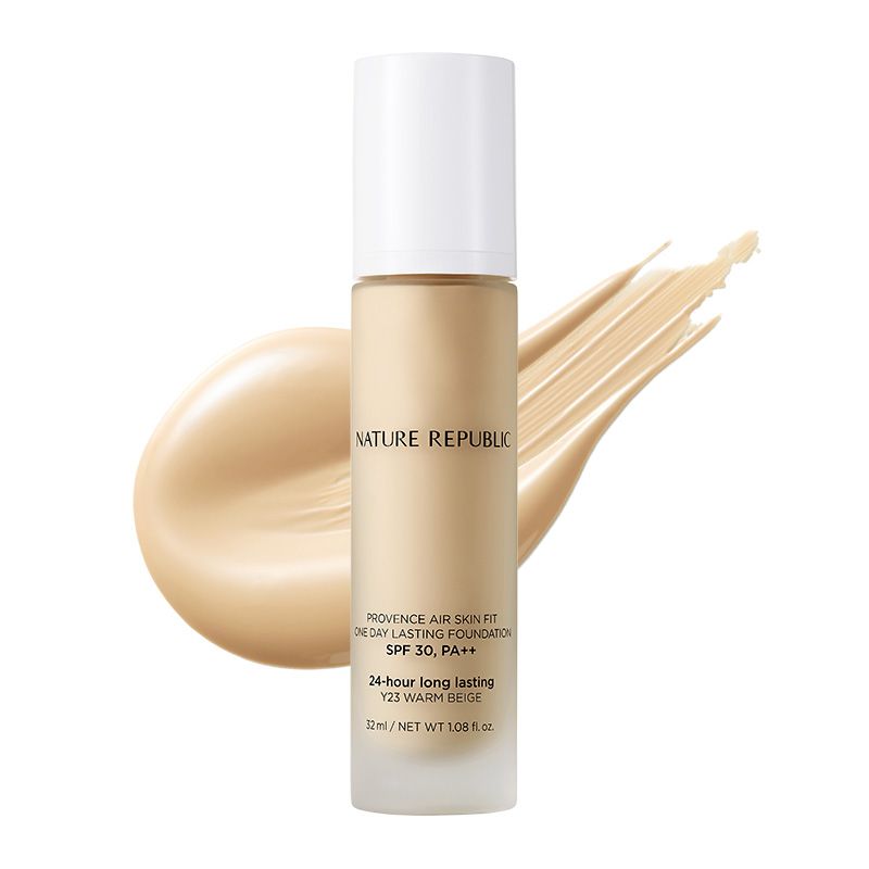 PROVENCE AIR SKIN FIT ONE DAY LASTING FOUNDATION Y23 WARM BEIGE SPF30 PA++