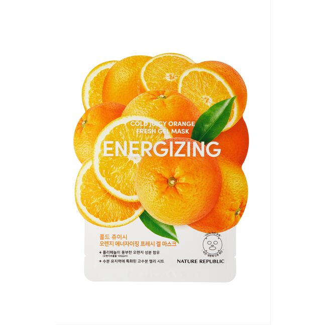 COLD JUICY ORANGE ENERGIZING FRESH GEL MASK