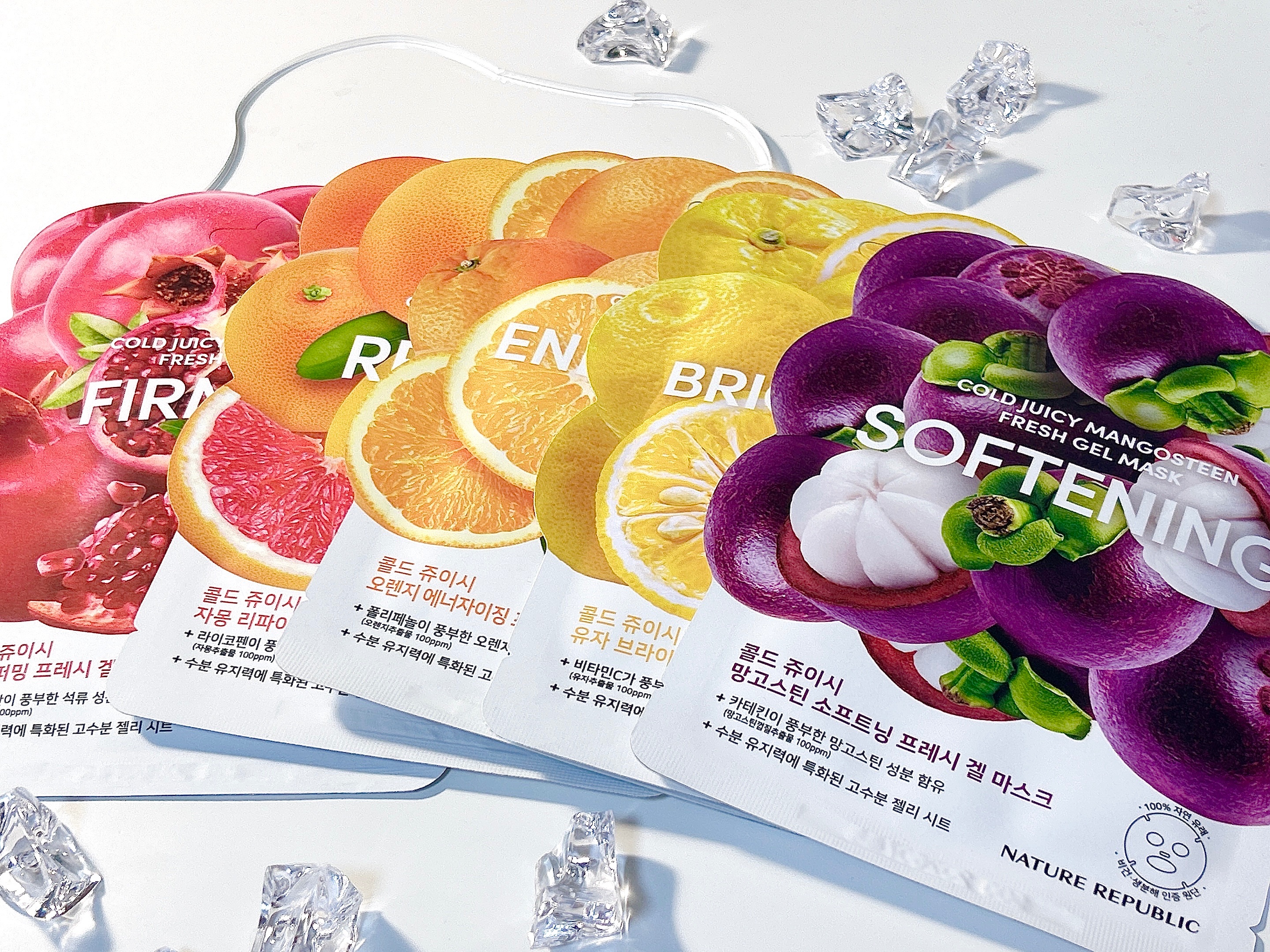 COLD JUICY ORANGE ENERGIZING FRESH GEL MASK