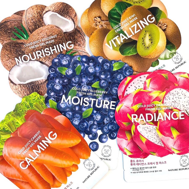 COLD JUICY ORANGE ENERGIZING FRESH GEL MASK