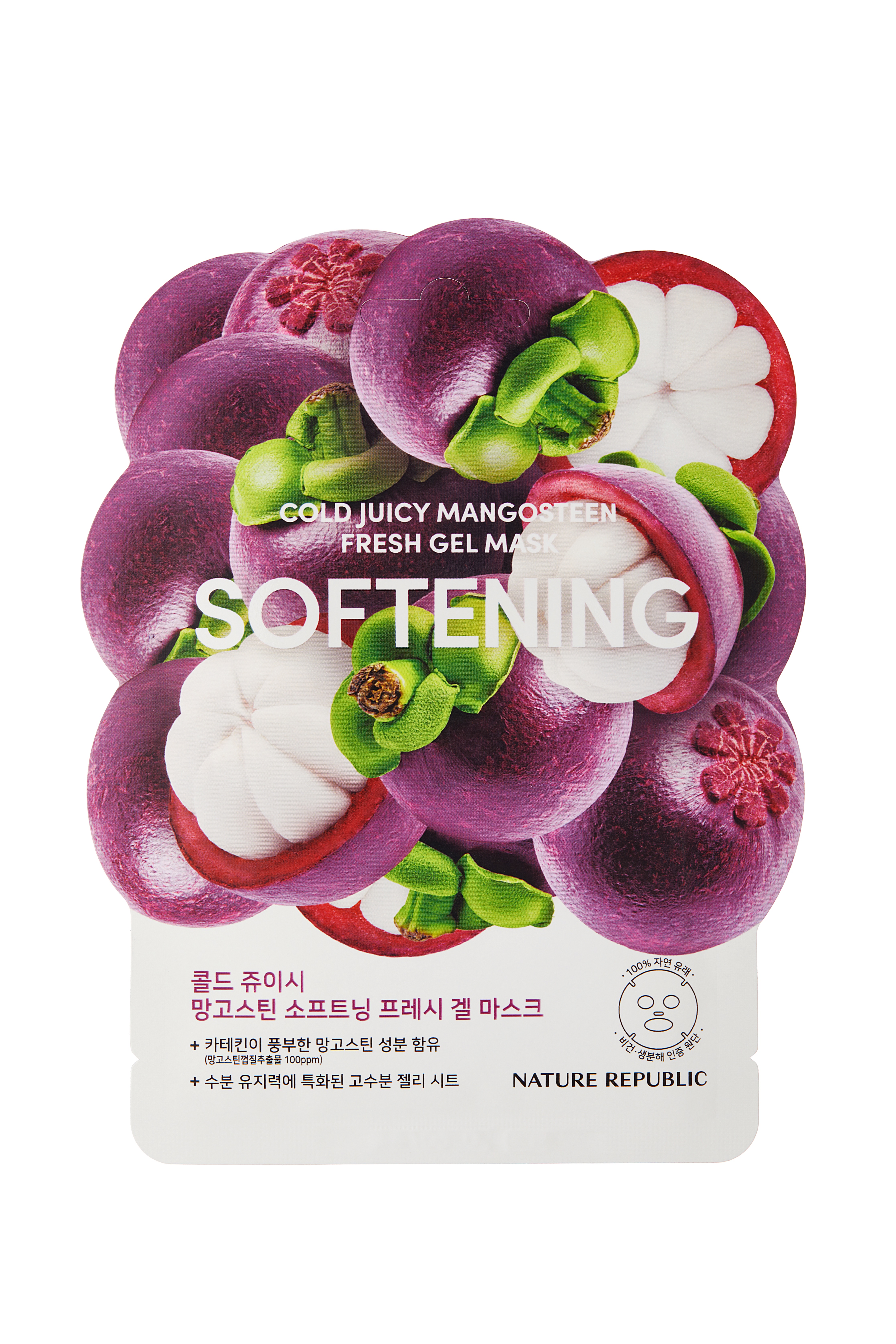 COLD JUICY MANGOSTEEN SOFTENING FRESH GEL MASK