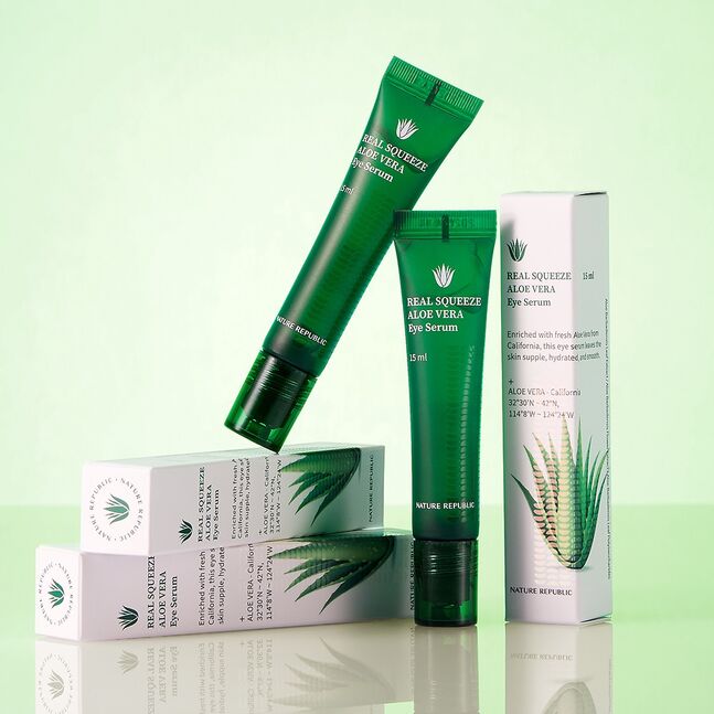 REAL SQUEEZE ALOE VERA EYE SERUM