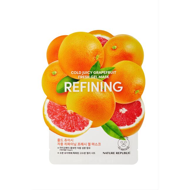 COLD JUICY GRAPEFRUIT REFINING FRESH GEL MASK