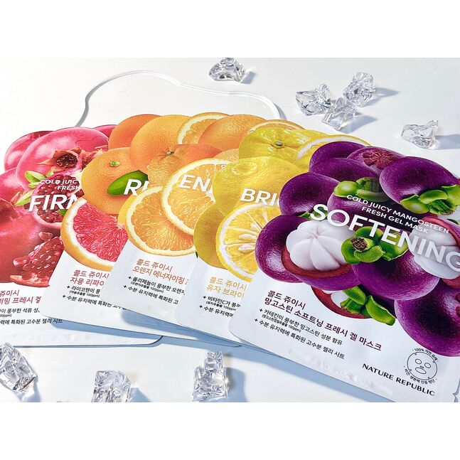 COLD JUICY GRAPEFRUIT REFINING FRESH GEL MASK