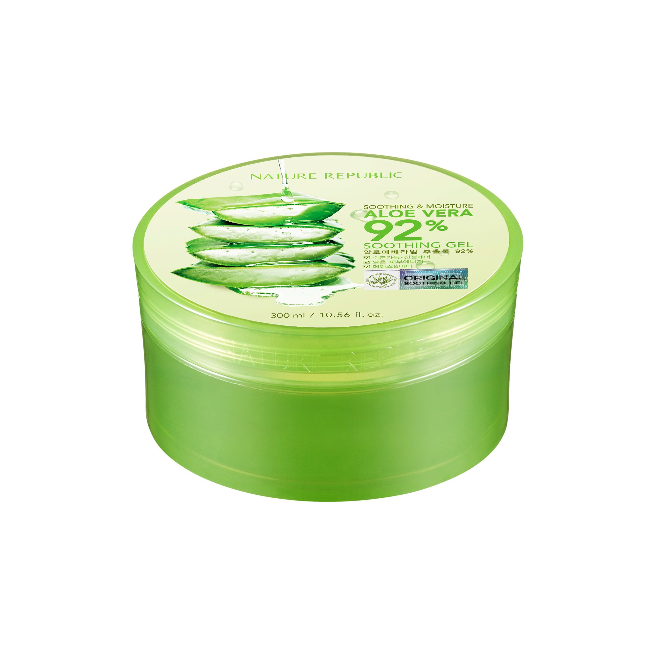 CALIFORNIA ALOE VERA 92% SOOTHING GEL