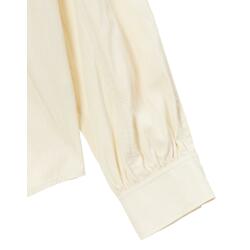 LADY'S SOLID COLOR LONG SLEEVE SHIRT