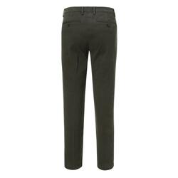 SOLID COTTON BLEND PANTS