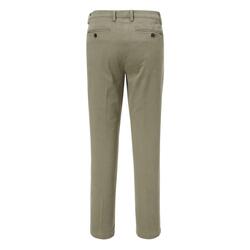SOLID COTTON BLEND PANTS