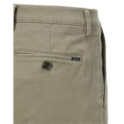 SOLID COTTON BLEND PANTS