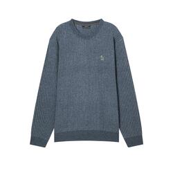 PATTERN WOOL BLEND KNIT