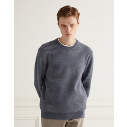 PATTERN WOOL BLEND KNIT