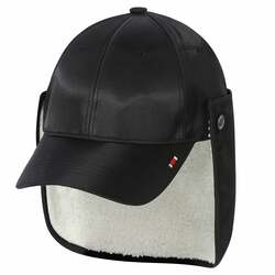 EARFLAP BUTTON BALL CAP