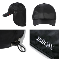 EARFLAP BUTTON BALL CAP