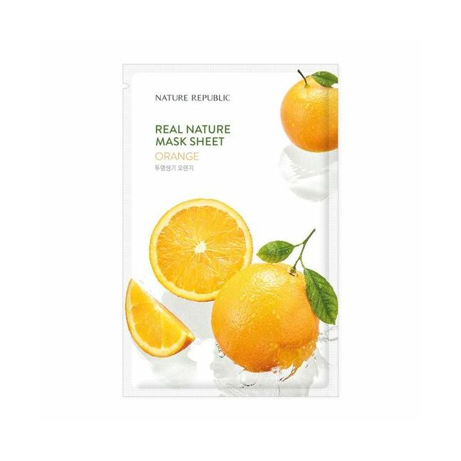 REAL NATURE MASK SHEET ORANGE
