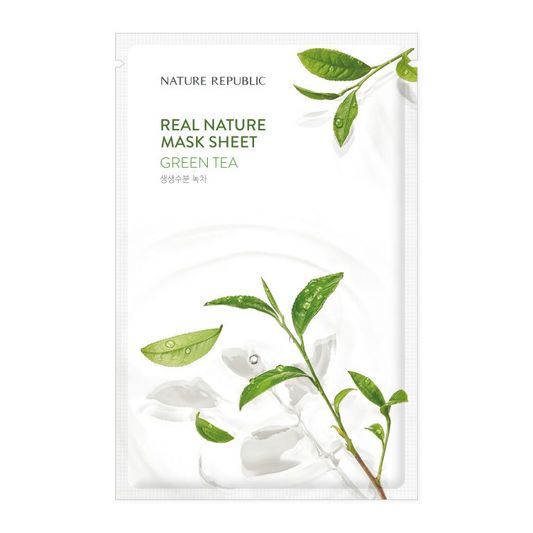 REAL NATURE MASK SHEET GREEN TEA