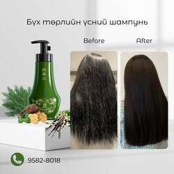 Бүх төрлийн үс арчилгааны шампунь