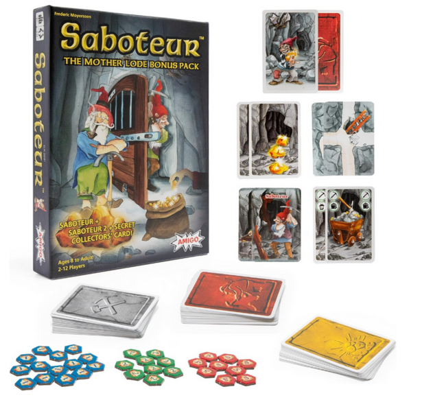 Saboteur game - картан тоглоом