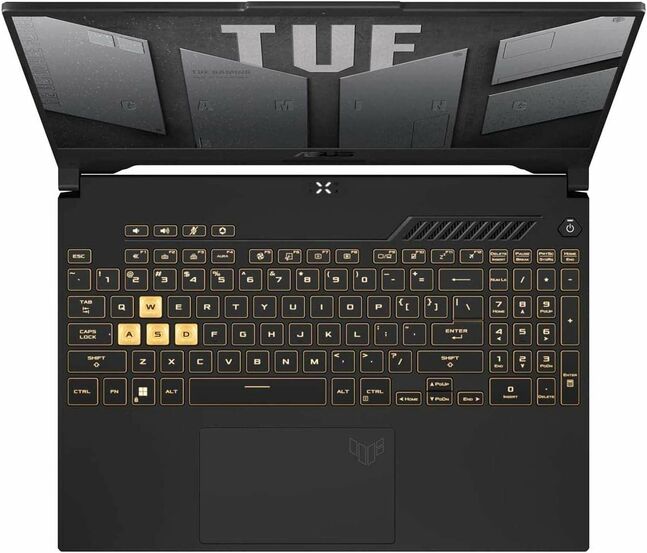 Asus tuf gaming f15 (2022) gaming laptop, 15.6” fhd 144hz display, geforce rtx 3050, intel core i5-12500h, 16gb ddr4, 512gb pcie ssd, wi-fi 6, windows 11, fx507zc-es53,mecha gray