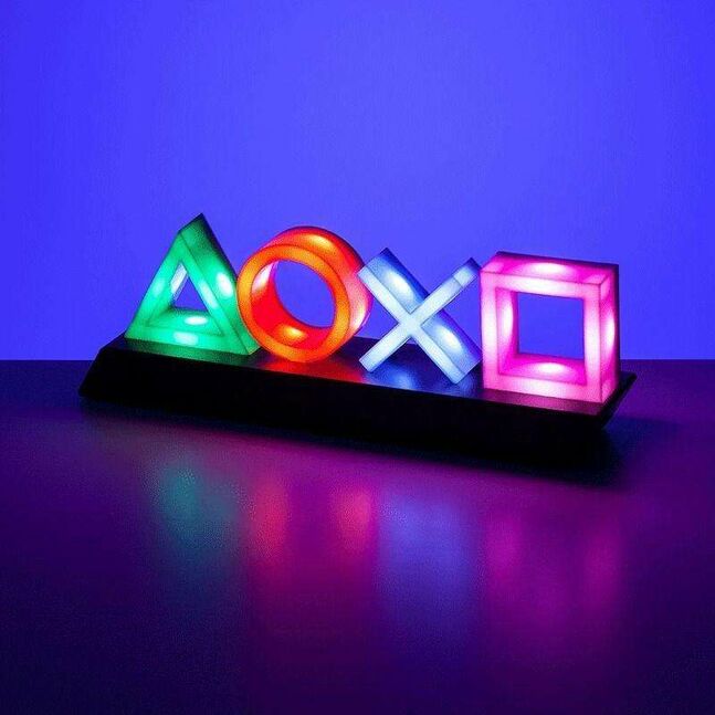 Playstation icons light