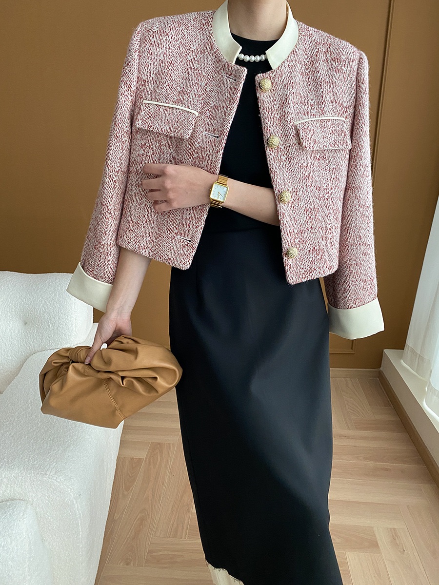 PINK TWEED BLAZER