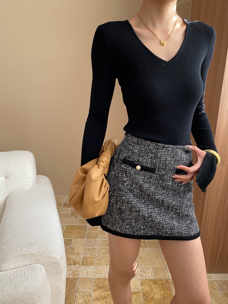 MINI TWEED SKIRT