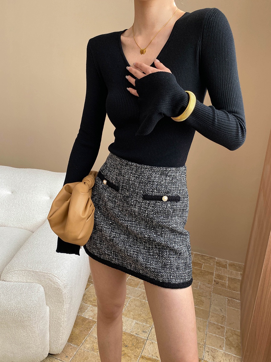 MINI TWEED SKIRT