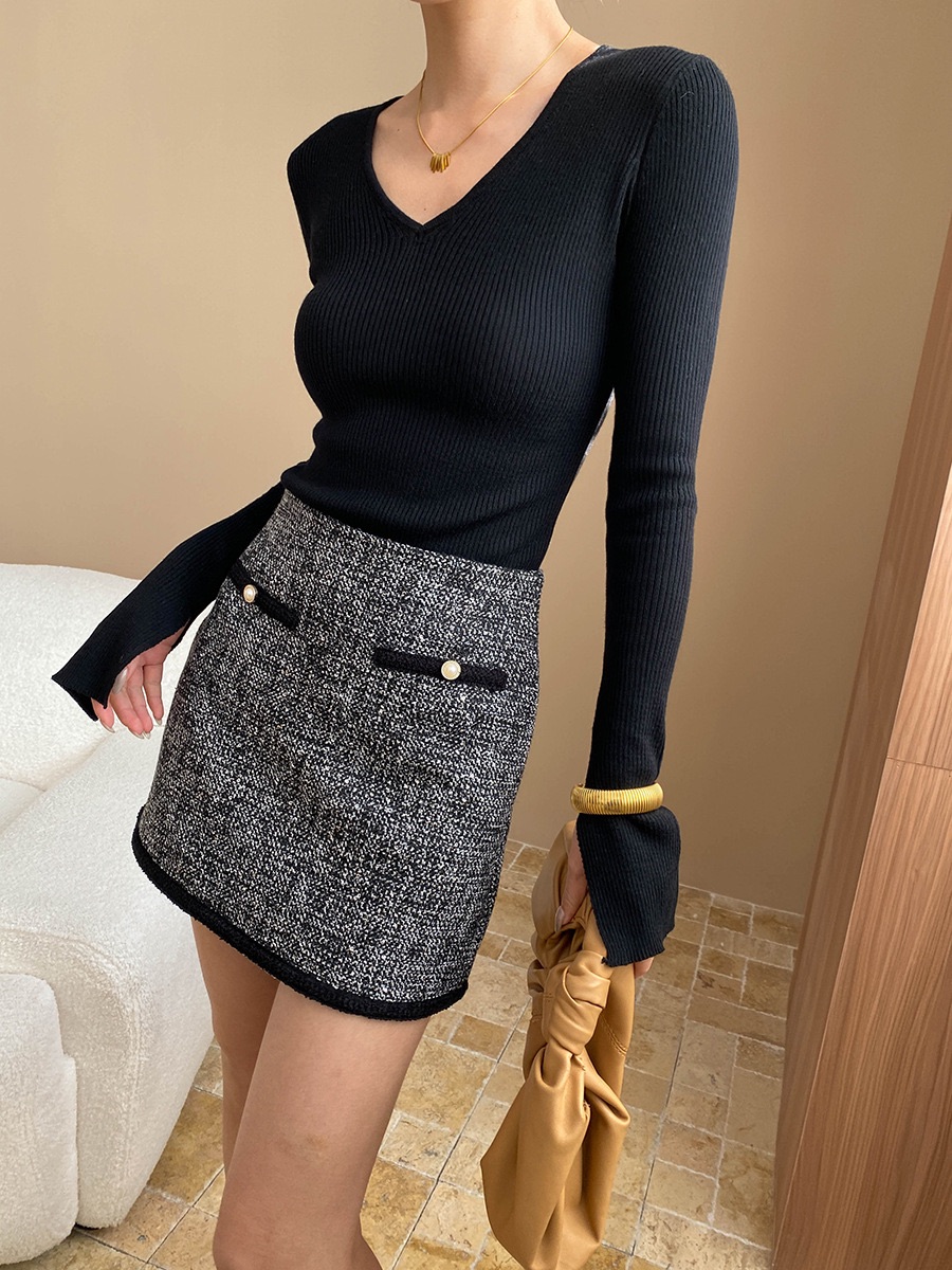 MINI TWEED SKIRT